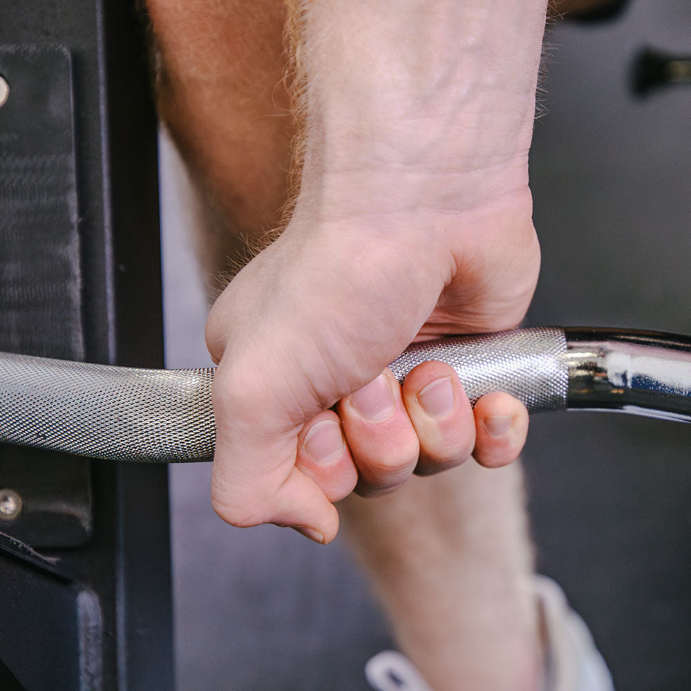 Performance Series Olympic EZ Curl Barbell - view 4