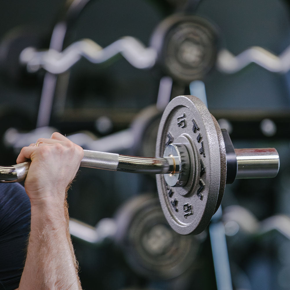 Performance Series Olympic EZ Curl Barbell - view 5