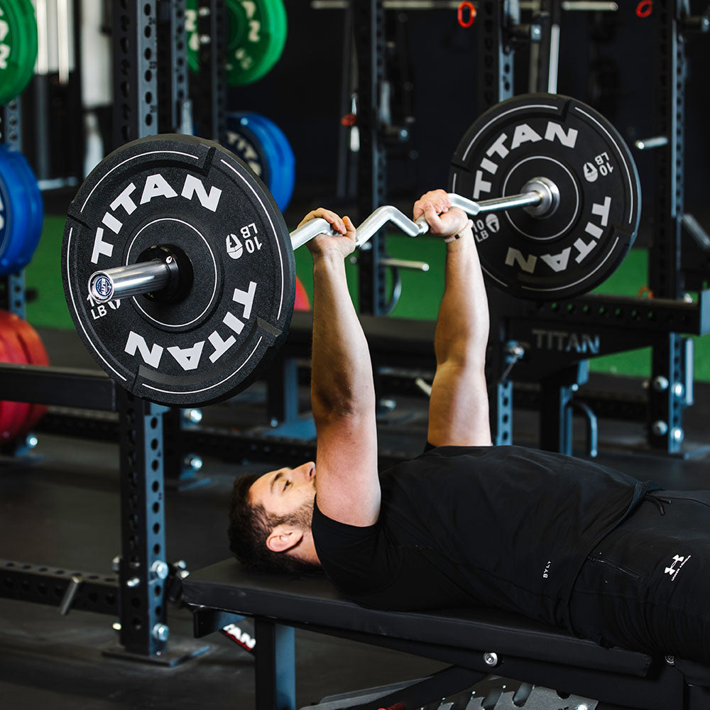 Elite Series Rackable EZ Curl Bar - view 4