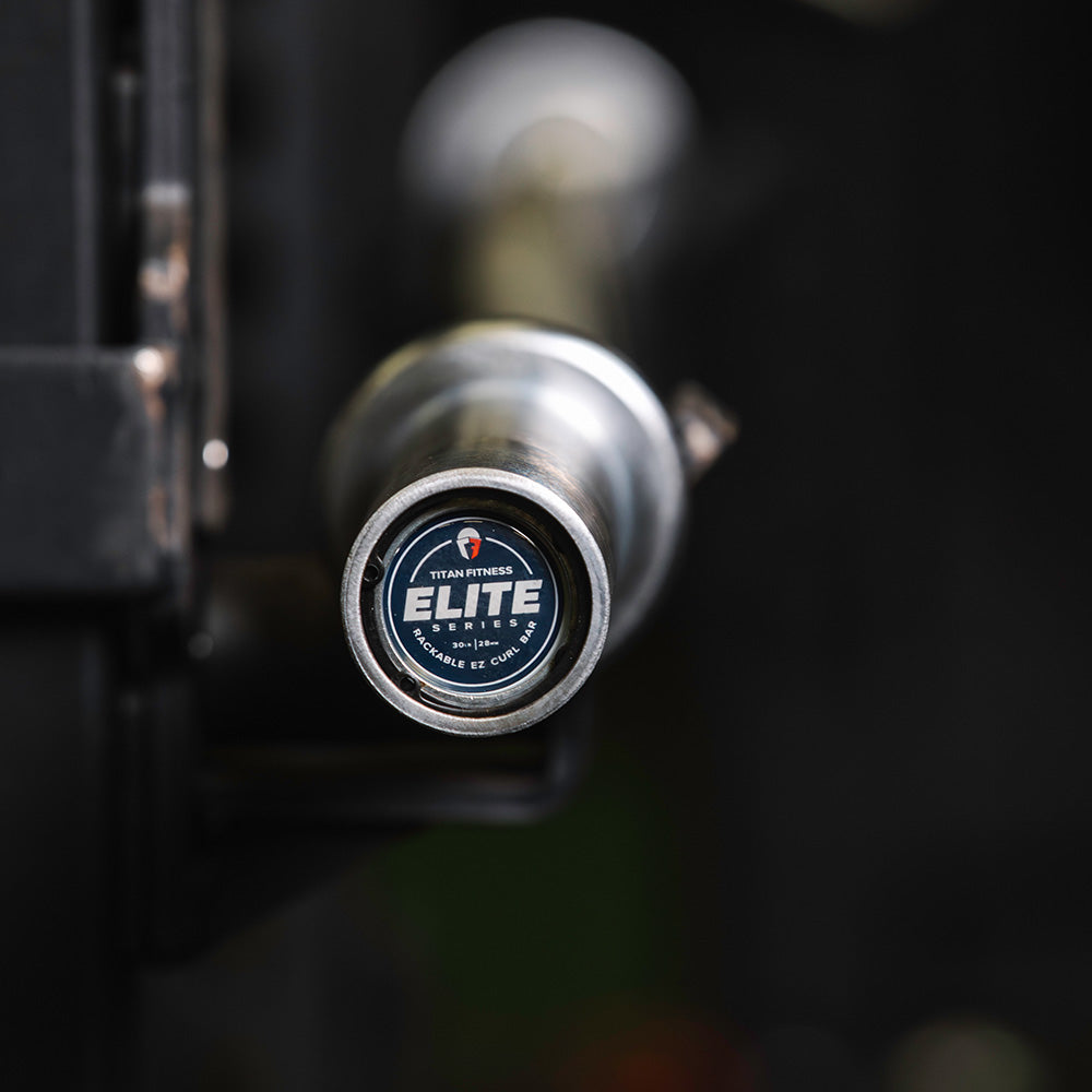 Elite Series Rackable EZ Curl Bar - view 9