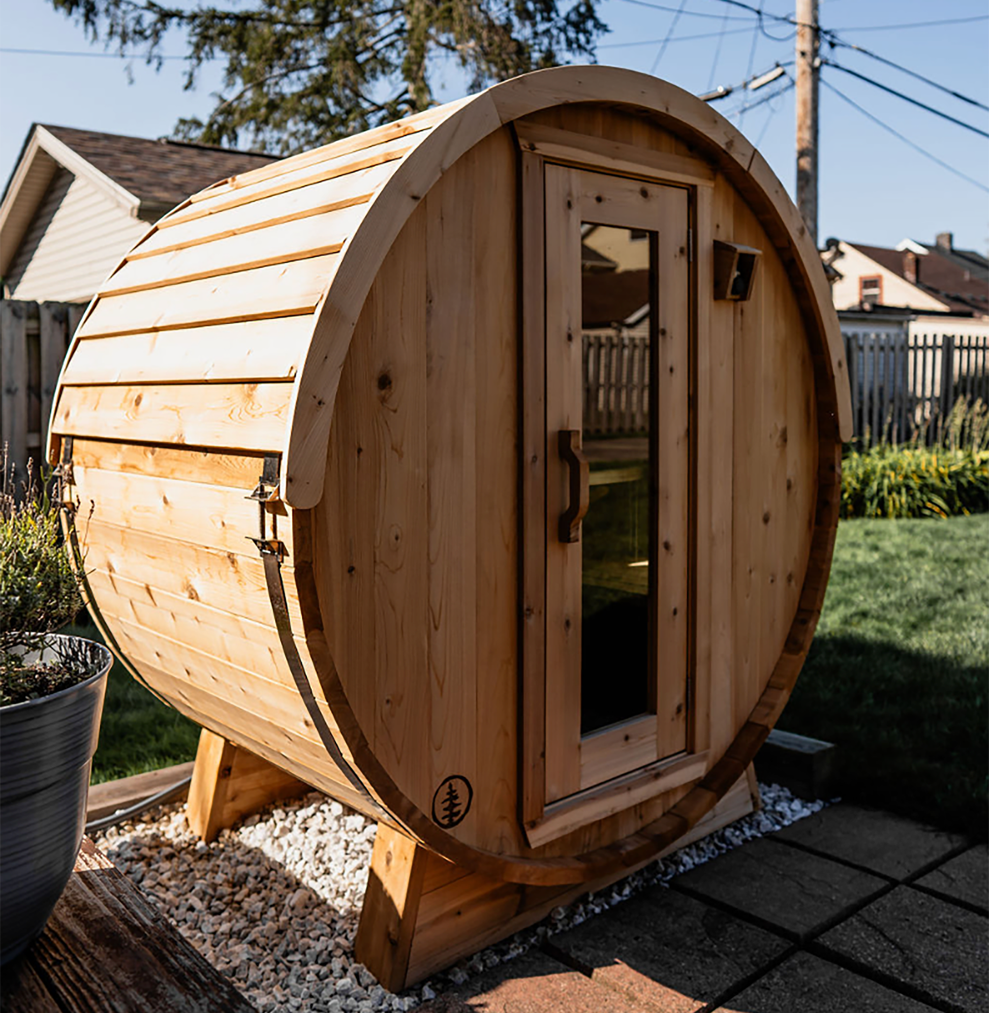 SISU The Eddy Barrel Sauna