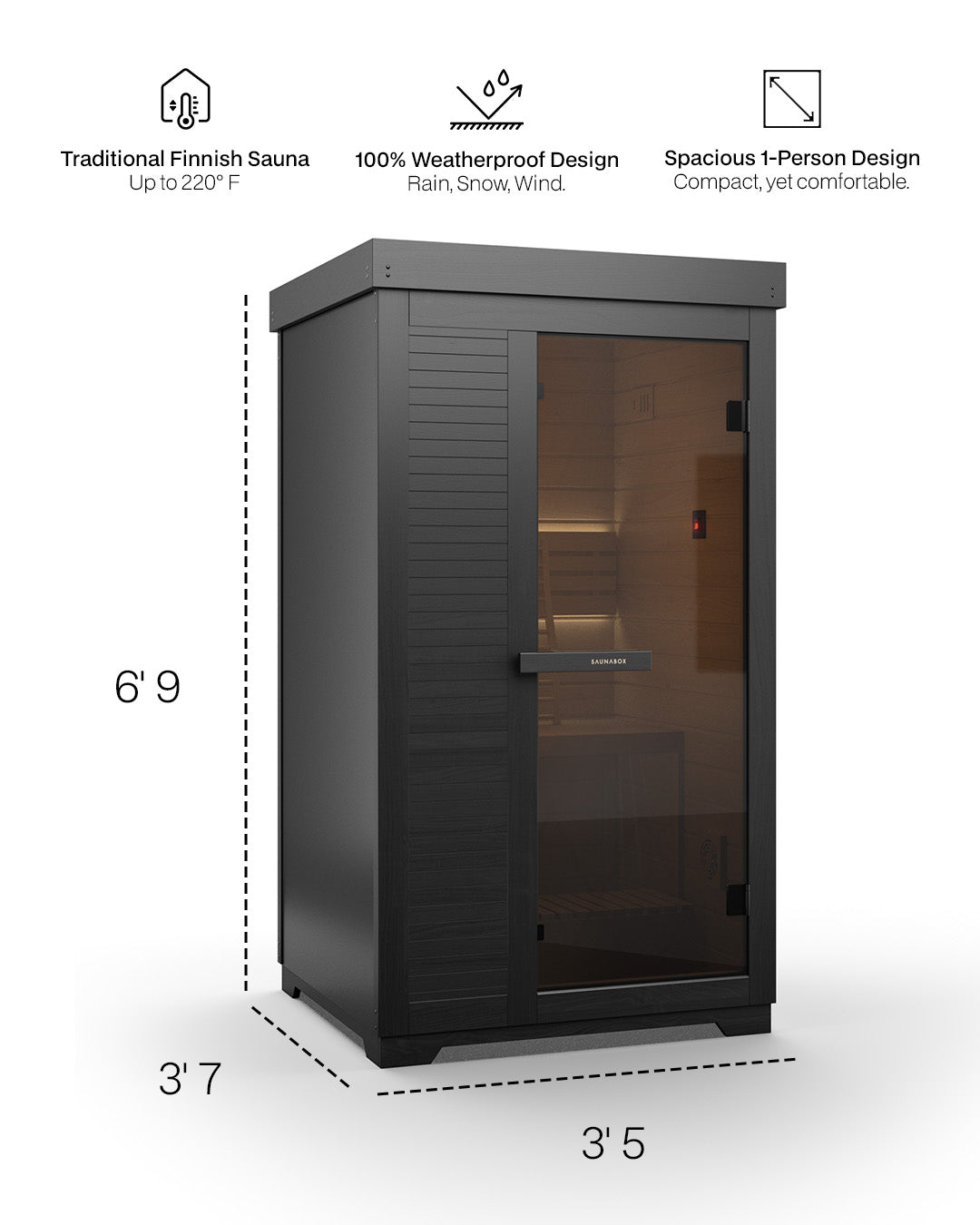 SaunaBox® Forge 1-Person - view 12