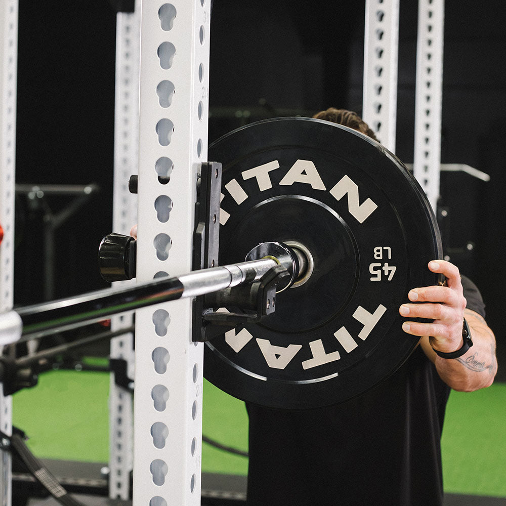 LB Economy Black Bumper Plates - view 6