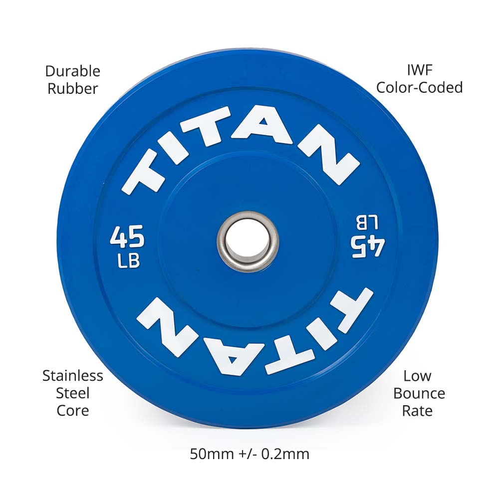 LB Economy Color Bumper Plates - view 7