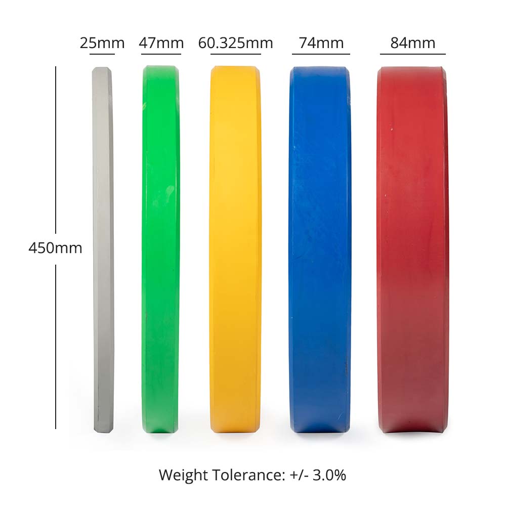 LB Economy Color Bumper Plates - view 8
