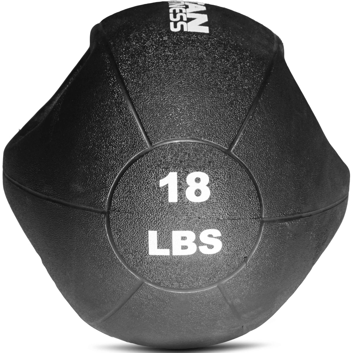 SCRATCH AND DENT - 18lb Dual Grip Medicine Ball - FINAL SALE - view 1