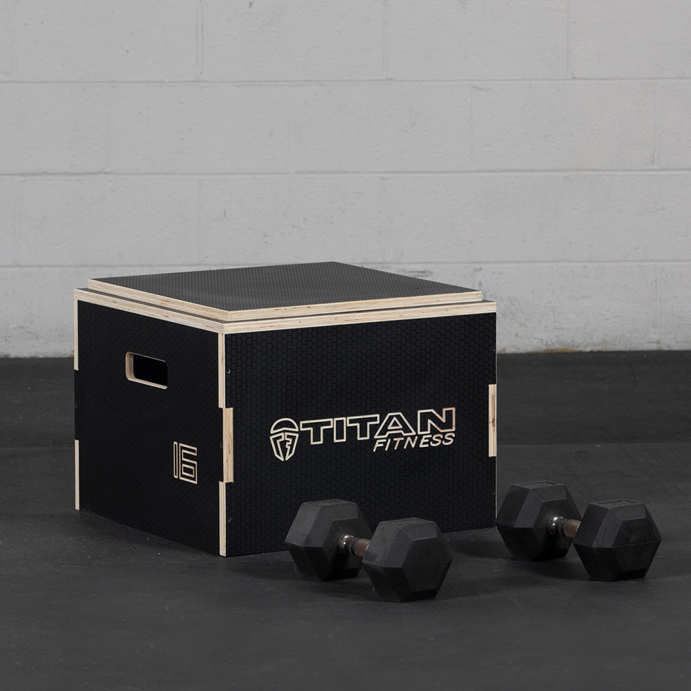Stackable Wooden Plyometric Boxes - view 4