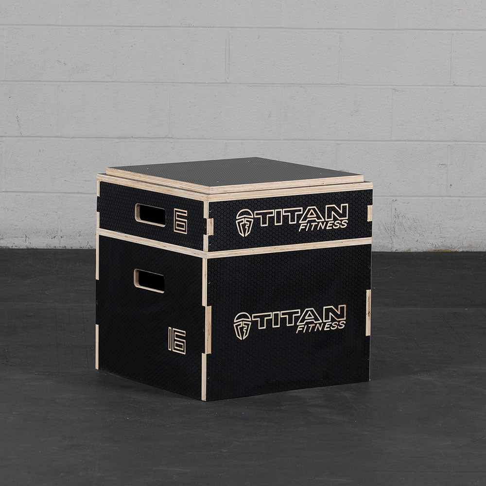 Stackable Wooden Plyometric Boxes