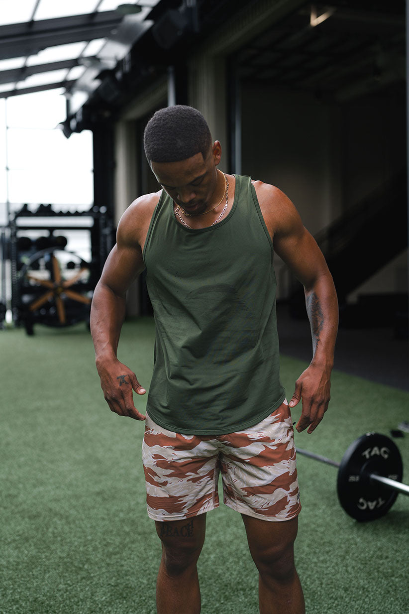 Barbell Apparel Ultralight Phantom Tank | Sage - view 12