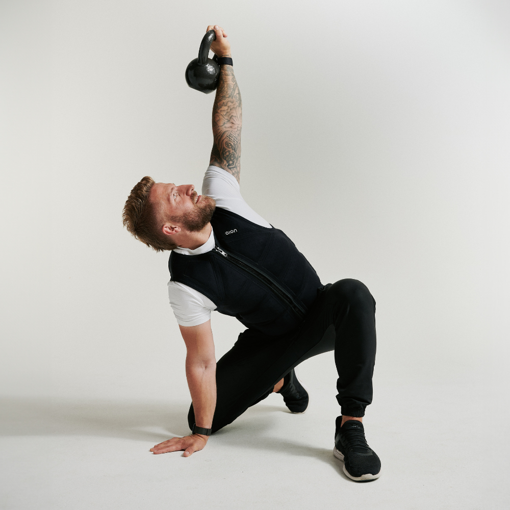 Aion Men's Workout Vest | Black