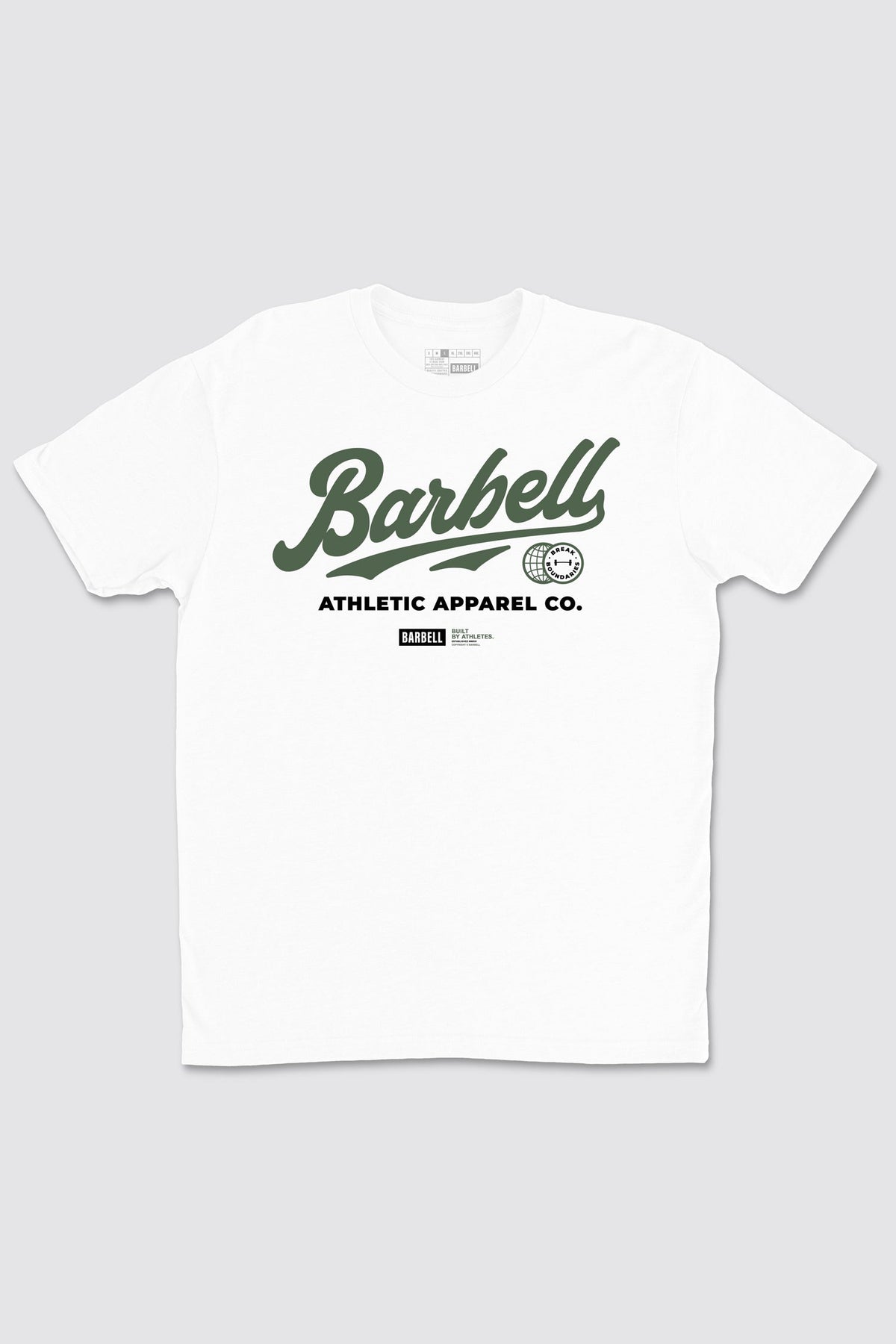 Barbell Apparel Arsenal Tee | White - view 1