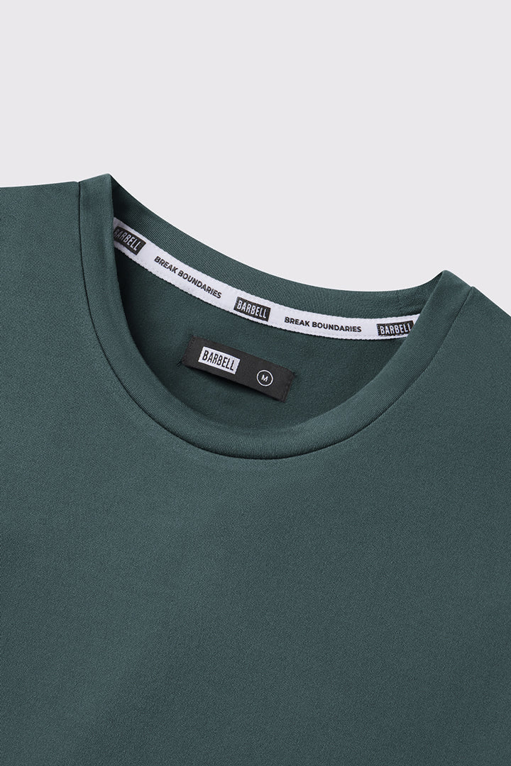 Barbell Apparel Fitted Drop Hem | Mountain Blue - view 19