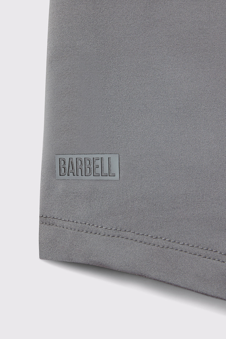 Barbell Apparel Fitted Drop Hem | Slate - view 10