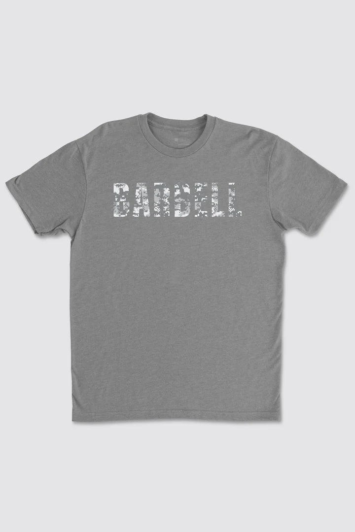 Barbell Apparel Oscar Mike Tee | Gray - view 3