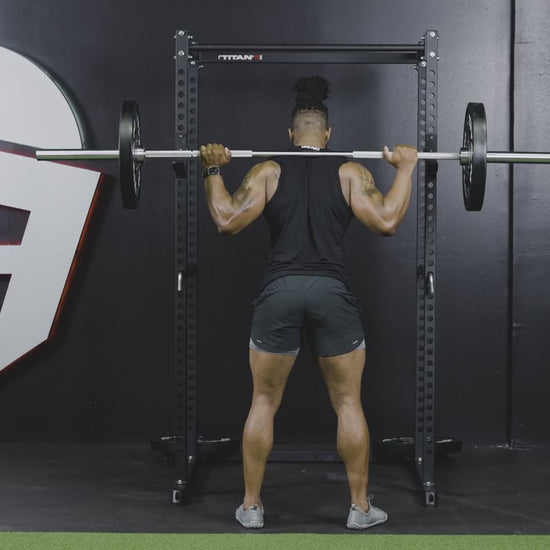 T-2 Series Power Rack | Black / 71in