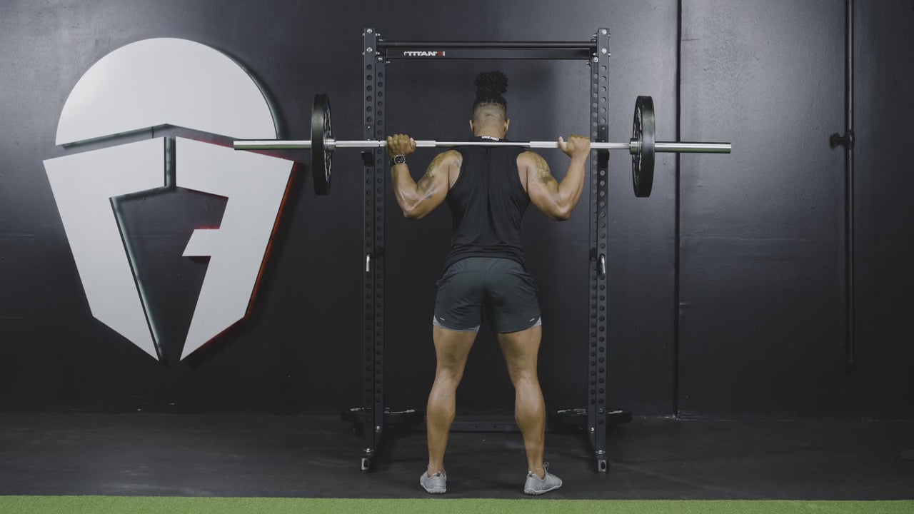 T-2 Series Power Rack | Black / 71in