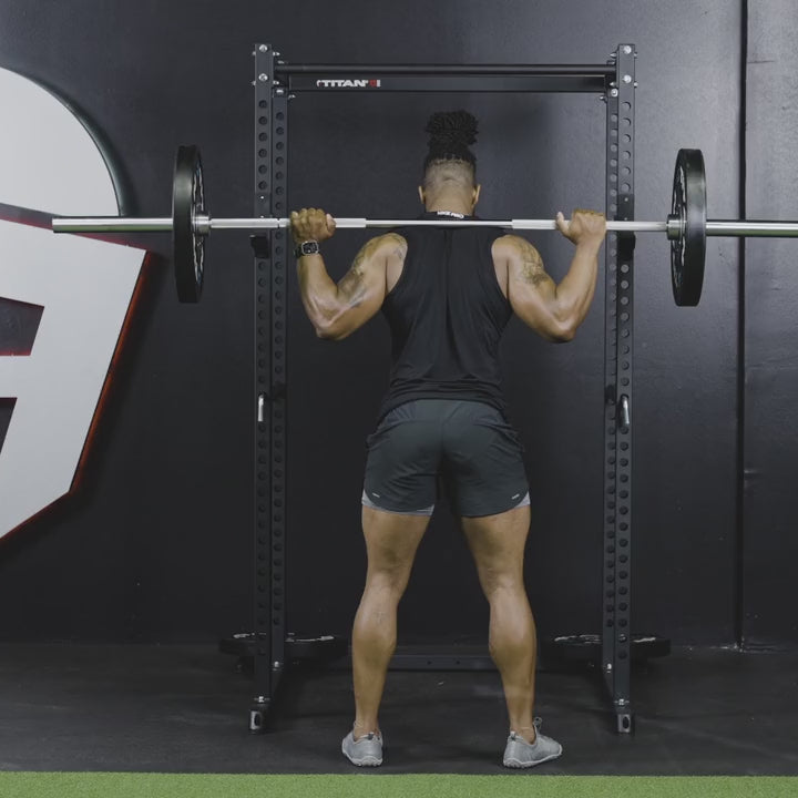 T-2 Series Power Rack | Black / 83in