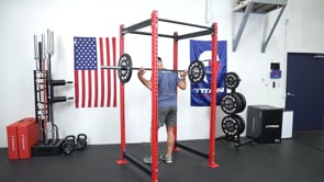 T-3 Series Power Rack | Red / No Weight Plate Holders