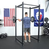 T-3 Series Power Rack | Black / No Weight Plate Holders