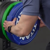 230 LB Set EZ-Grip Color Bumper Plates