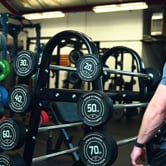 60 LB Straight Fixed Rubber Barbell