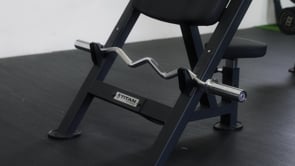 Performance Series Olympic EZ Curl Barbell