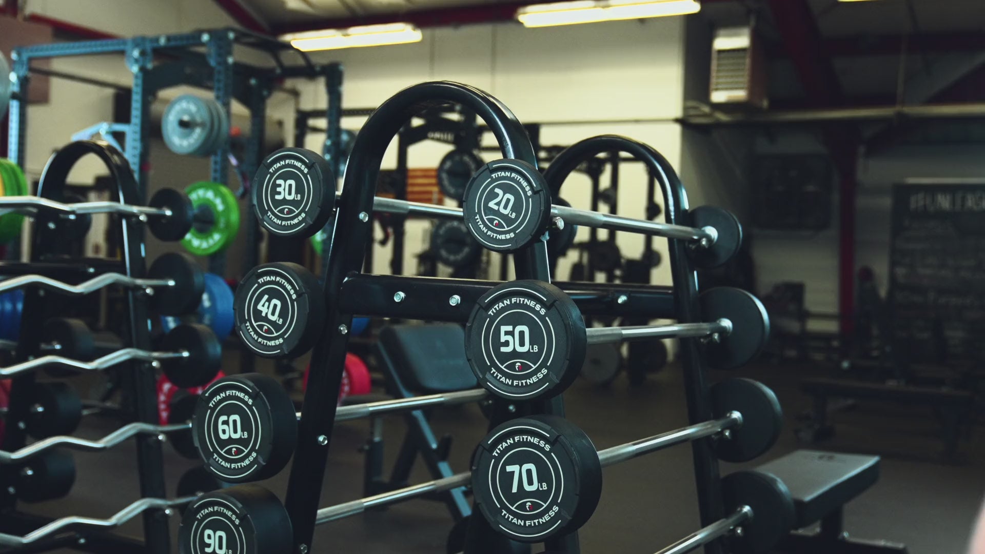 Straight Fixed Rubber Barbells