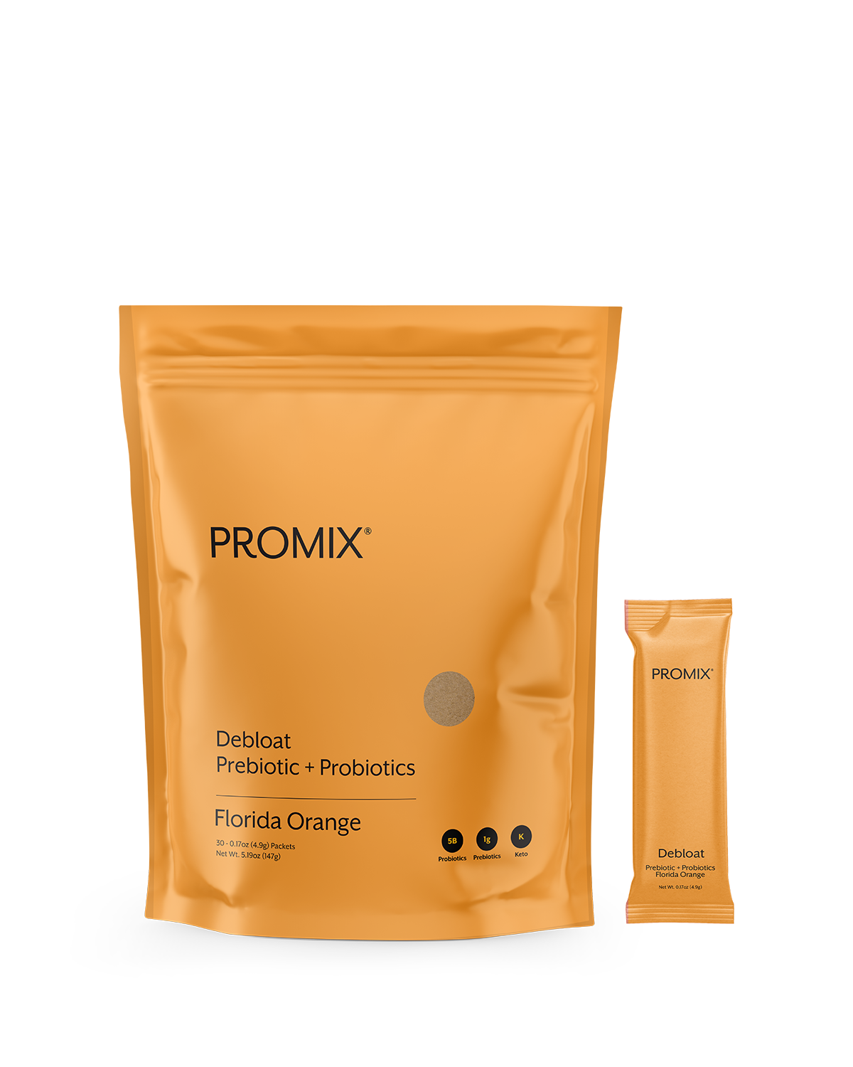 Debloat: Prebiotic + Probiotic | 30 Single Sticks