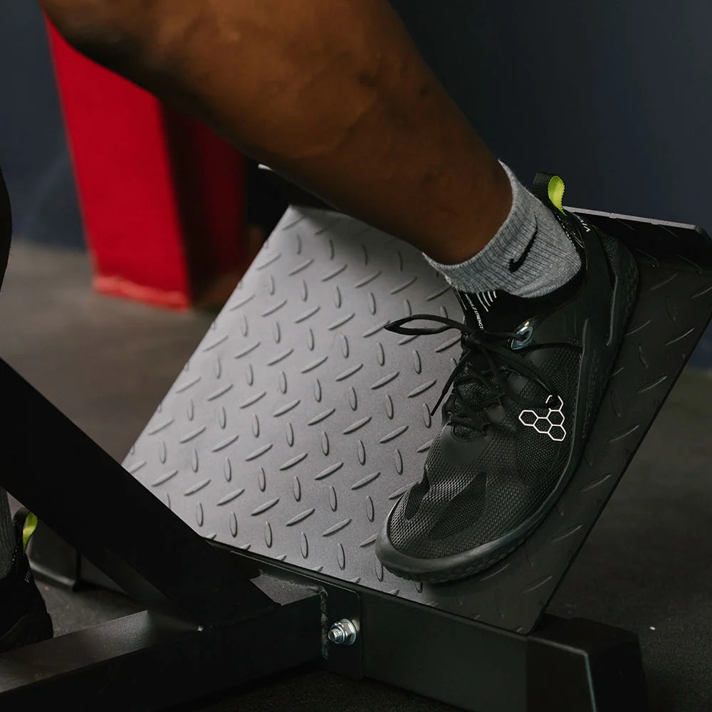 Roman chair back hyperextension machine, foot plate - view 8