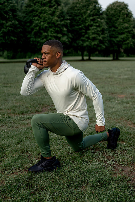 Barbell Apparel Stealth Hoodie | Cream